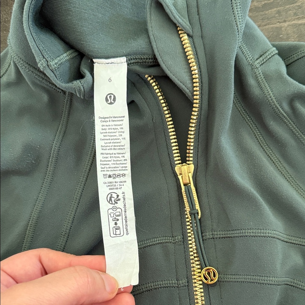 Lululemon Define Dark Forest Jacket - image 3
